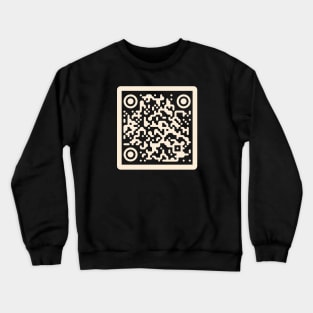 Rick Roll - QR Code Crewneck Sweatshirt